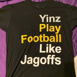Pittsburgh themed football T-shirt
